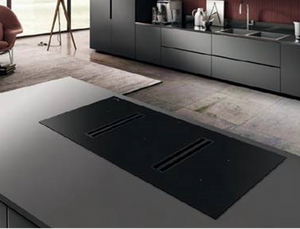 Senza Nome Napoli de Luxe 110 cm Inductiekookplaat met dubbele afzuiging (demo-model)